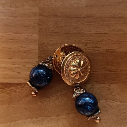 Earrings clips vintage used