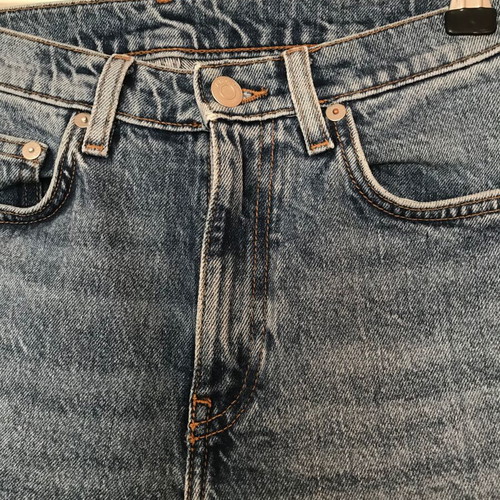 Arket Classic Blue Jeans New, 100% Organic Cotton, Size 25