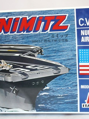 Italeri Nimitz CVN 68 Aircraft Carrier συναρμολογούμενο μοντέλο καινούργιο
