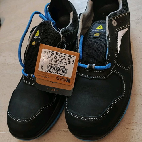 DeltaPlus Rossi S3S SR work shoes new, size 44, black