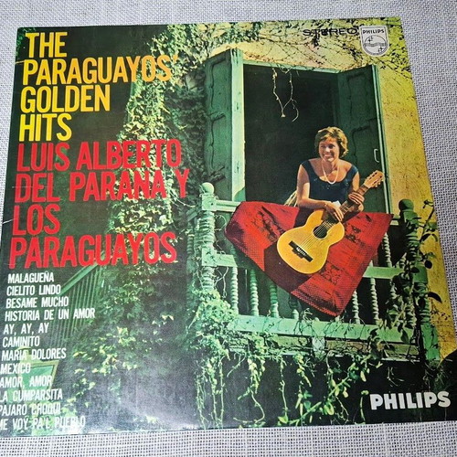 Luis Alberto Del Parana Y Los Paraguayos The Paraguayos' Golden Hits LP used, Latin