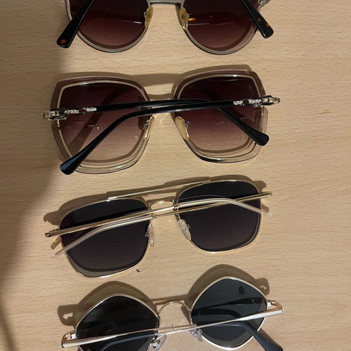 Sunglasses like new, black and brown
