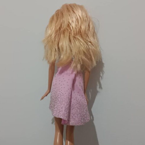 Barbie with 1998 head and 1999 body, used, with Fashion Fever dress