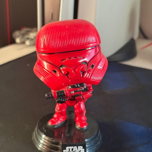 Funko Pop Star Wars Sith Jet Trooper #318 like new, red