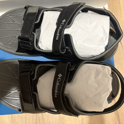 Columbia sandals new, size 36, black and gray