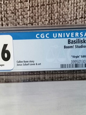 Basilisk #5 Incentive Jonas Scharf Variant comic new, CGC certified 9.6