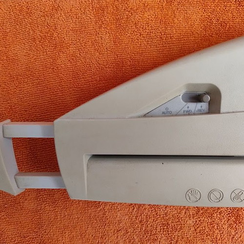 Super Hartokatastrof A-4000 electric A4 paper shredder used