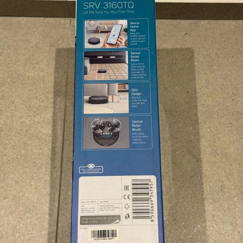 Sencor SRV 3160TQ Easy Clean+ robotic vacuum cleaner new
