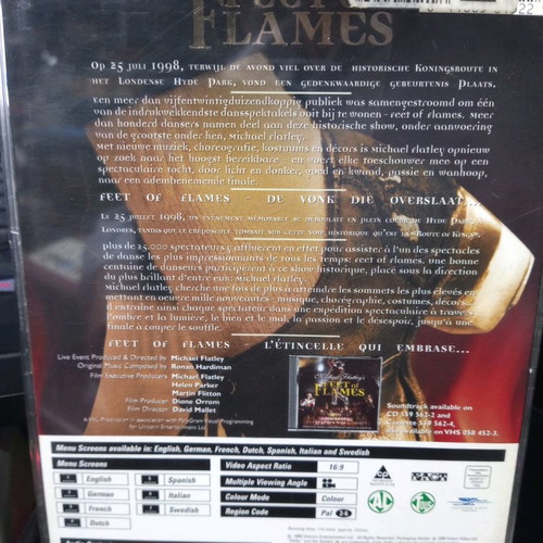 Michael Flatleys Feet of Flames DVD excellent condition