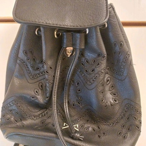 Achilleas Accessories leather backpack like new, black