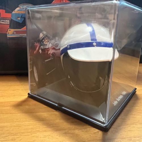 John Surtees 1964 helmet new from Ferrari collection