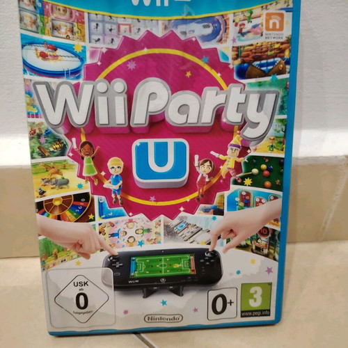 Wii Party for Nintendo Wii U like new, sports game