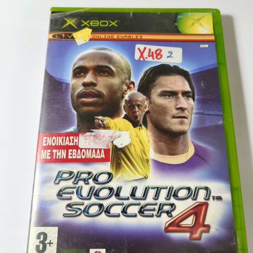 Pro Evolution 4 game used for Xbox