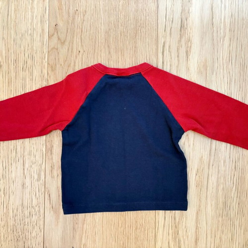 Mayoral two-tone shirt Petit Bateau size 6 months like new