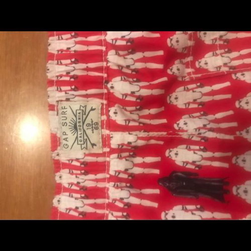 Gap Star Wars swimwear for boy 10 years like new, red