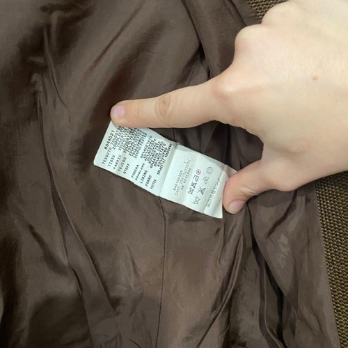 Max & Co Riding Jacket used, size 38 brown