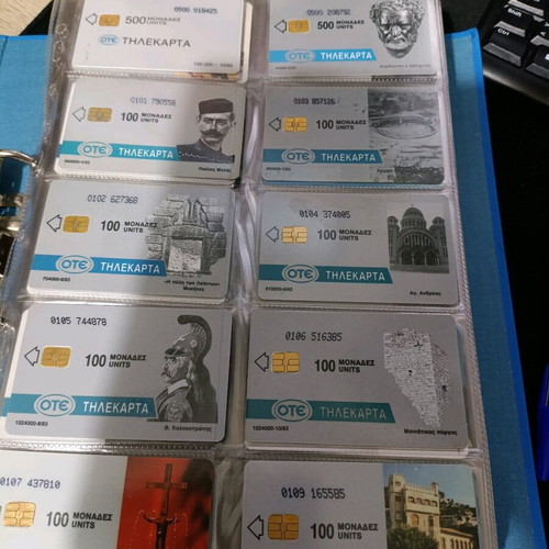 Phone cards collection used 509 pieces 1992-2005