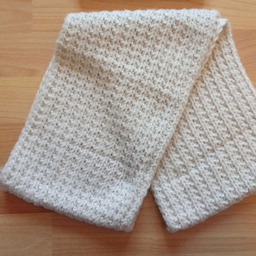 Baby set hat and scarf Zara used, beige