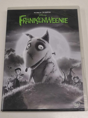 Frankenweenie DVD like new, dubbed animated movie