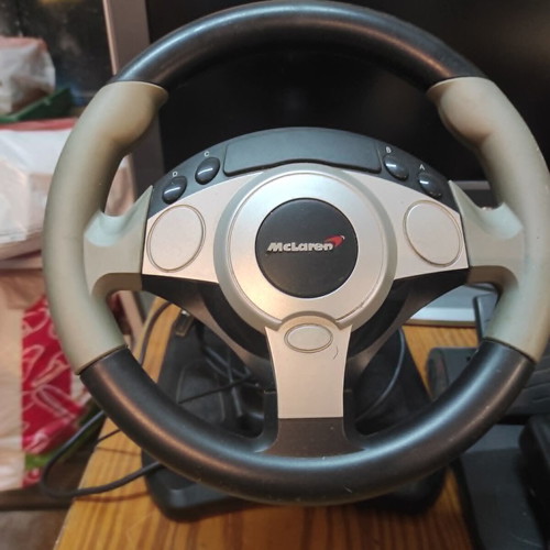 Racing Wheel McLaren-Style complete set like new for PC
