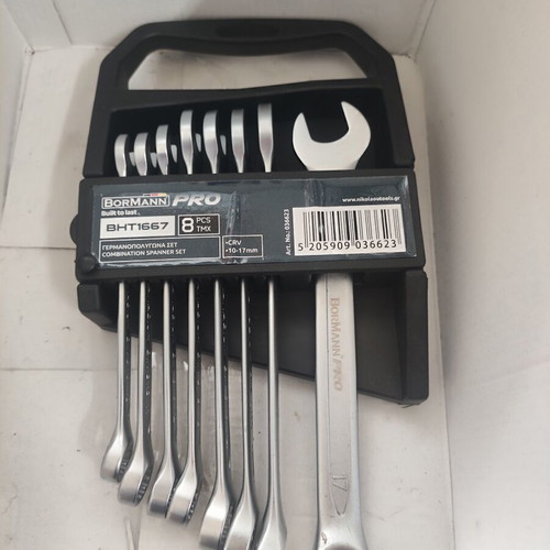 Bormann BHT1667 Combination Spanner Set new