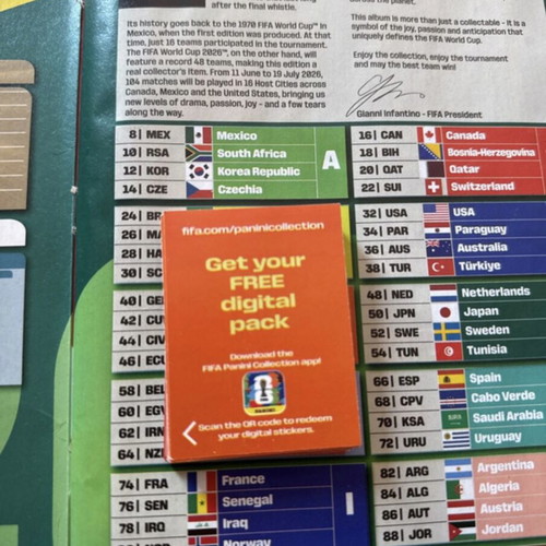FIFA pack 30 cards for FIFA WC2026 new