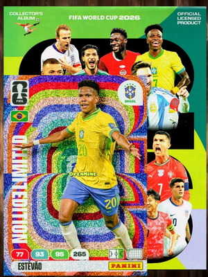 Κάρτα Estevao Limited FIFA World Cup 2026 Adrenalyn XL Brazil καινούργια