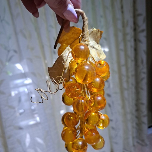 Decorative grape with beads like new
