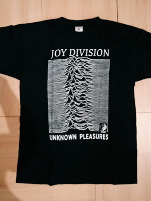Joy Division Unknown Pleasures fashion t-shirt new, size M, 100% cotton