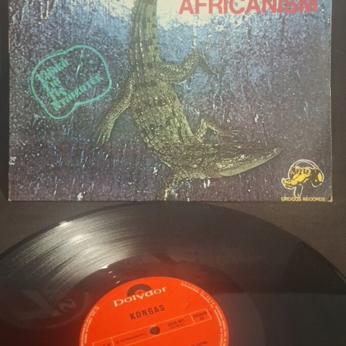Kongas Africanism vinyl record used, folk