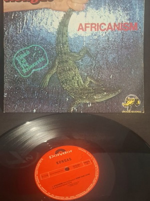 Kongas Africanism vinyl record used, folk