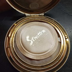 Vintage powder compact with mirror