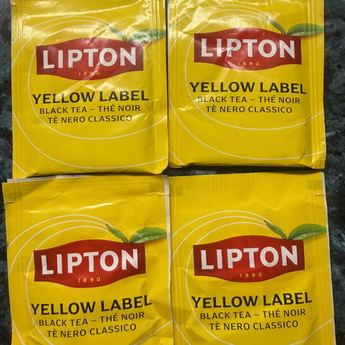 Lipton Yellow Label φακελάκια τσαγιού καινούργια