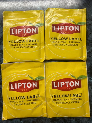 Lipton Yellow Label φακελάκια τσαγιού καινούργια