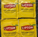 Lipton Yellow Label φακελάκια τσαγιού καινούργια
