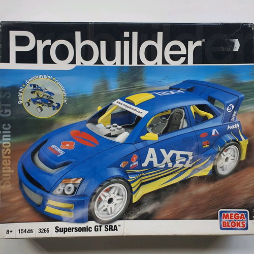 Toy construction racing car new, unopened