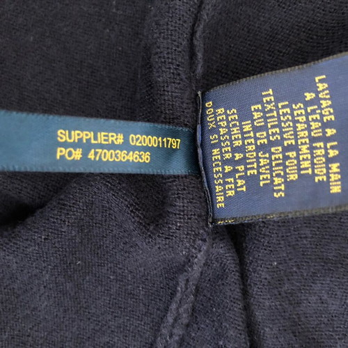 Polo by Ralph Lauren women's vest like new, blue