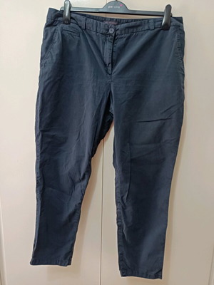Marks & Spencer blue summer fabric pants size 18