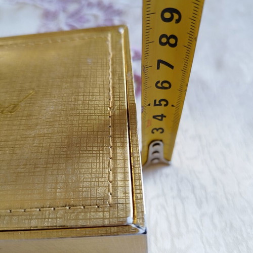 Chopard luxury cedar wood jewelry box used