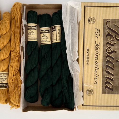MEZ Persiana vintage wool skeins lot, 22 skeins in original boxes