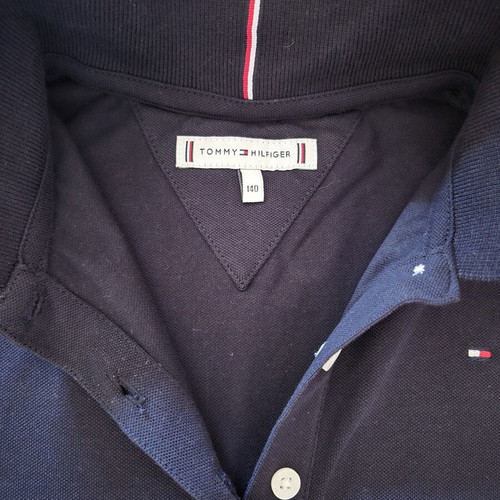Tommy Hilfiger blouse used, blue, size 140/XS-S