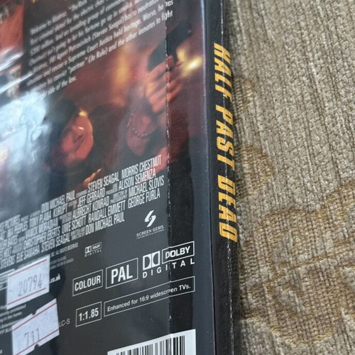 Half Past Dead DVD used with Greek subtitles