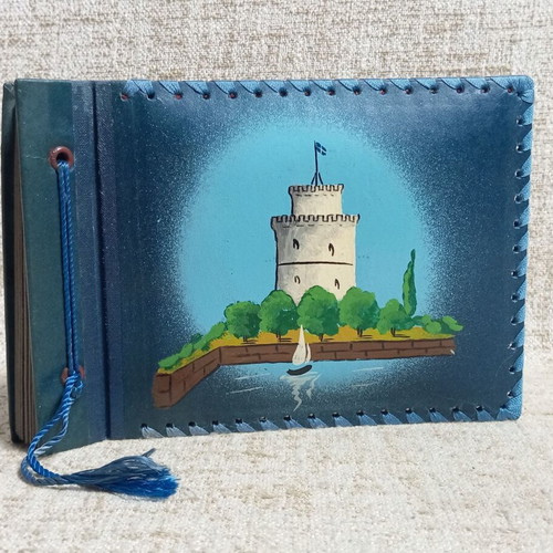 White Tower Thessaloniki Photo Album vintage, 1960s