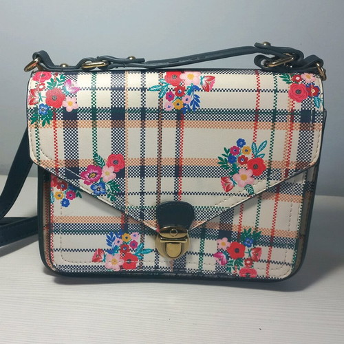 Φλοράλ τσάντα ώμου Accessorize σαν καινούργιο, πολύχρωμη
