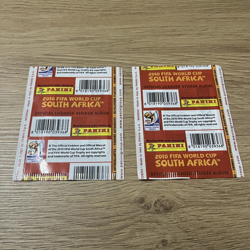 Panini World Cup 2010 sealed sticker packs