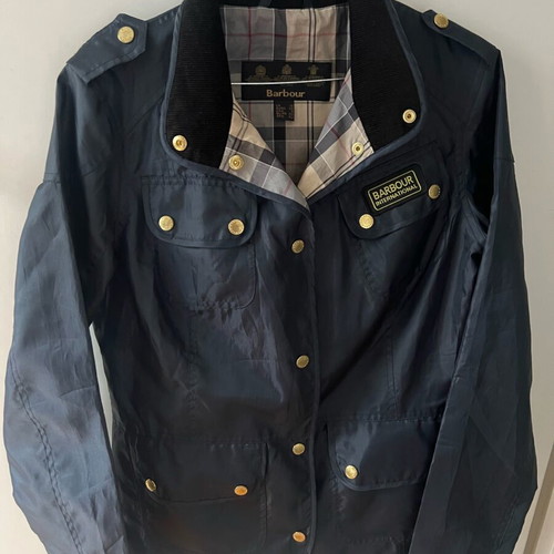 Barbour International Lightweight Jacket Women Navy size EU38 like new