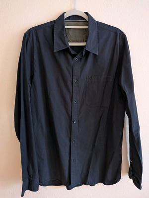 Calvin Klein Μαύρο Πουκάμισο Large Slim Fit Σαν Καινούργιο