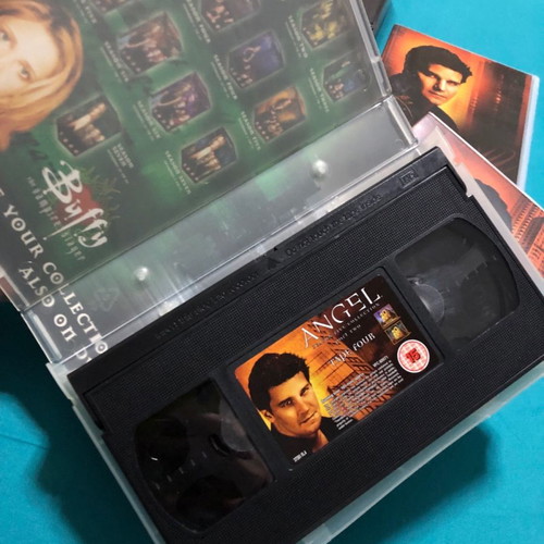 Angel Season 5 VHS tapes 4-6 used from Buffy the Vampire Slayer