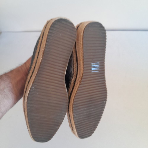 Karl Lagerfeld Paris espadrilles size 40 like new, gunmetal