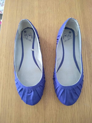 Ballerinas used size 36 blue